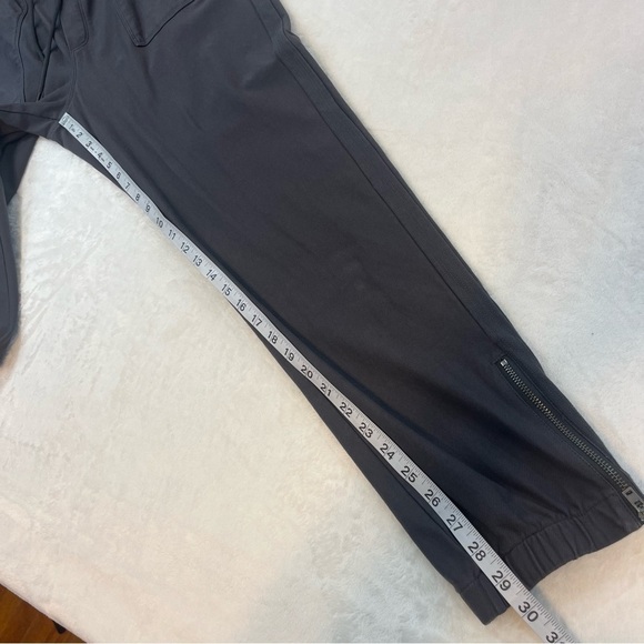 BLANK NYC Joggers  Womens LG  Gray Ankle Zip Zip Pockets Pull On Tapered Leg - Picture 11 of 12